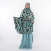 Mukena Tazbiya Scallop Floral Tosca